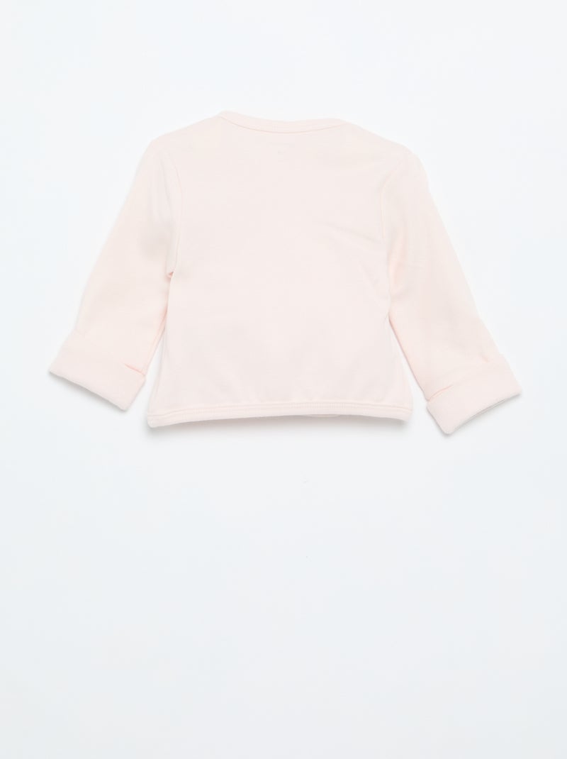 2-delige katoenen pyjamaset Rose - Kiabi