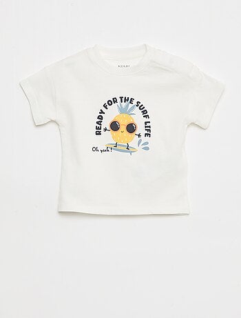 2-delige katoenen set: T-shirt + short