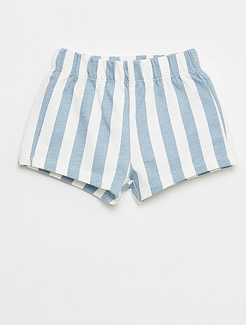 2-delige katoenen set: T-shirt + short