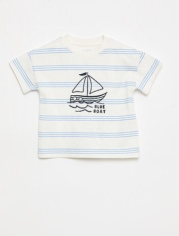 2-delige katoenen set: T-shirt + short