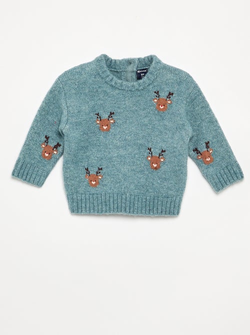 2-delige kerstset met trui + legging - Kiabi