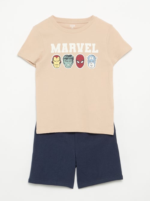 2-delige korte pyjama 'Marvel' - Kiabi