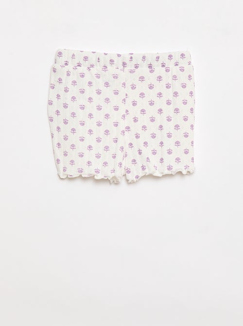 2-delige korte pyjama - Kiabi