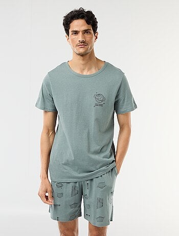 2-delige korte pyjamaset - T-shirt + short