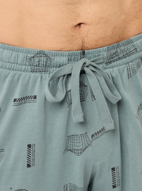 2-delige korte pyjamaset - T-shirt + short - Kiabi