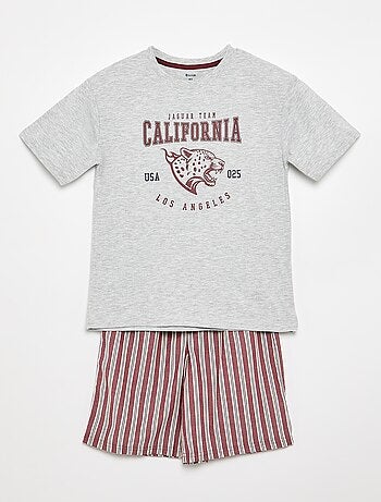 2-delige korte pyjamaset - T-shirt + short