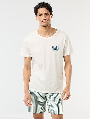 2-delige korte pyjamaset - T-shirt + short
