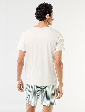 2-delige korte pyjamaset - T-shirt + short