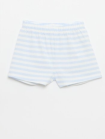2-delige korte pyjamaset: débardeur en short