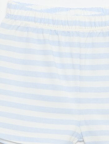 2-delige korte pyjamaset: débardeur en short