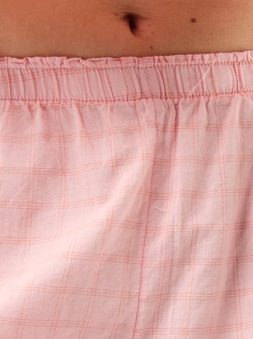 2-delige korte pyjamaset met print - Kiabi