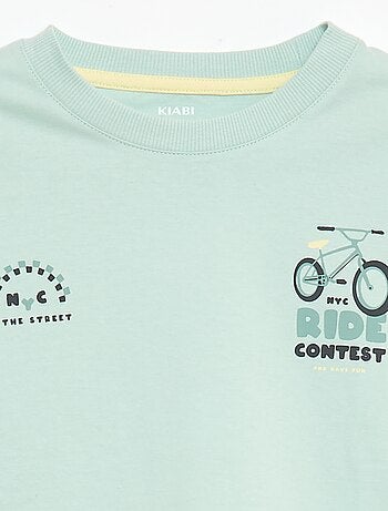 2-delige korte pyjamaset met T-shirt en short