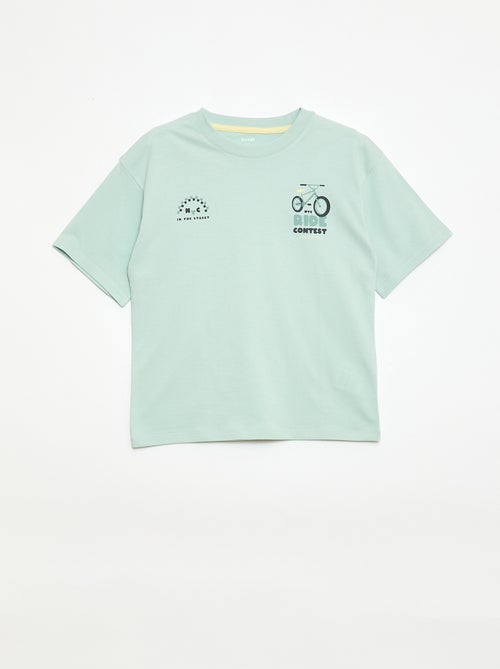 2-delige korte pyjamaset met T-shirt en short - Kiabi