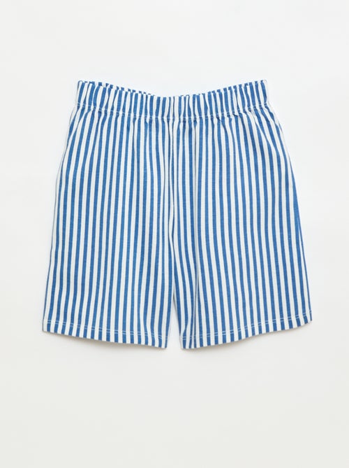 2-delige korte pyjamaset met T-shirt en short - Kiabi