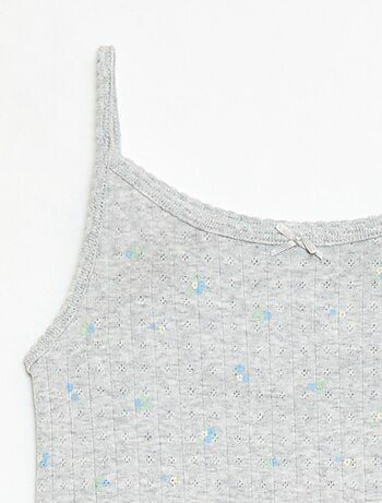 2-delige korte pyjamaset met topje en short met print