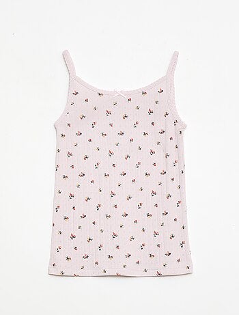 2-delige korte pyjamaset met topje en short met print