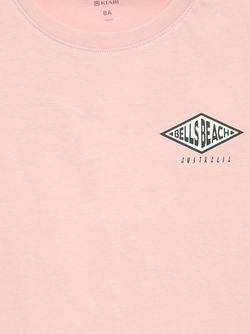 2-delige korte pyjamaset short + T-shirt Rose - Kiabi