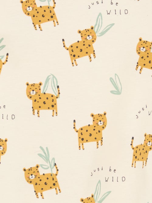 2-delige korte pyjamaset T-shirt + short - Kiabi