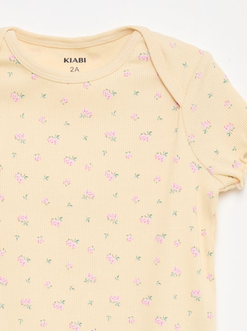 2-delige korte pyjamaset T-shirt + short - Kiabi