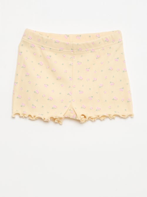 2-delige korte pyjamaset T-shirt + short - Kiabi