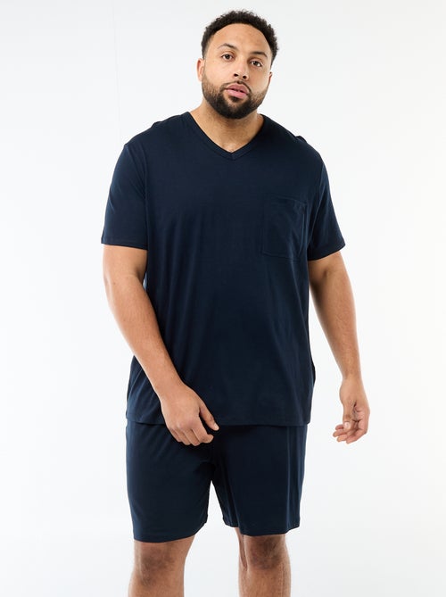 2-delige korte pyjamaset T-shirt + short - Kiabi