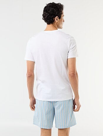 2-delige korte pyjamaset T-shirt + short