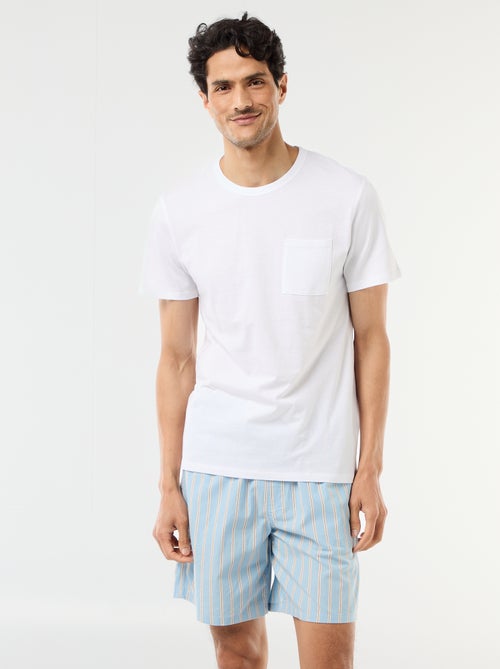 2-delige korte pyjamaset T-shirt + short - Kiabi