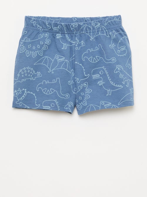 2-delige korte pyjamaset T-shirt + short - Kiabi