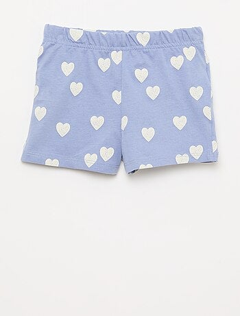 2-delige korte pyjamaset T-shirt + short