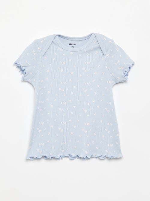 2-delige korte pyjamaset T-shirt + short - Kiabi