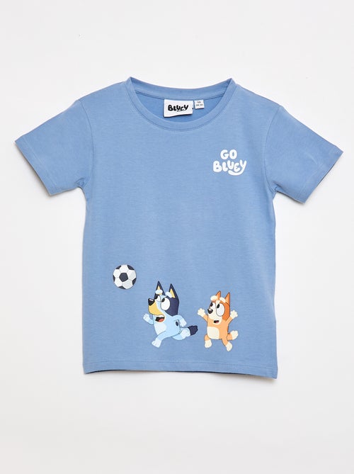 2-delige korte pyjamaset T-shirt + short 'Bluey' - Kiabi