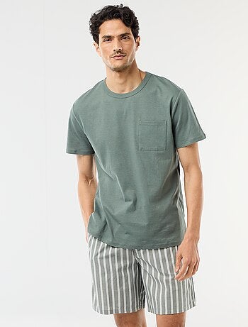 2-delige korte pyjamaset T-shirt + short
