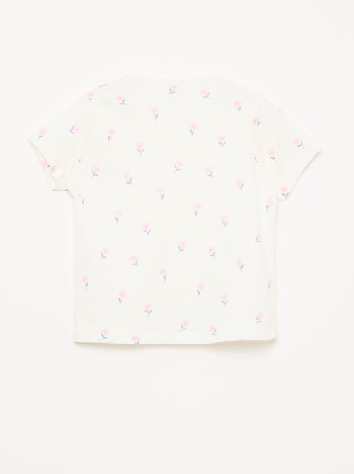 2-delige korte pyjamaset T-shirt + short - Kiabi