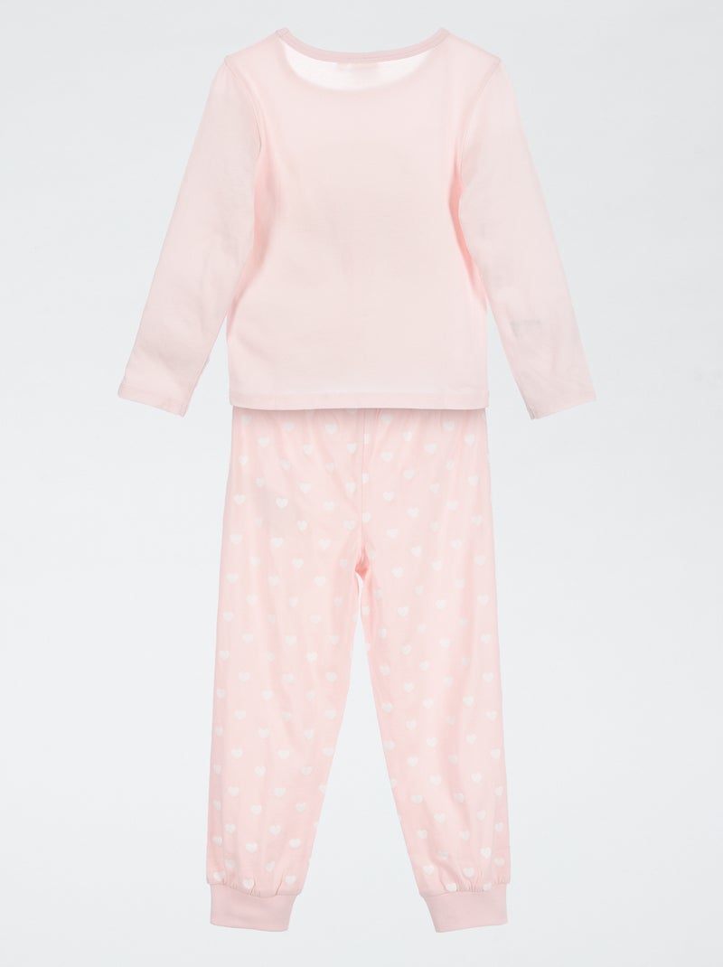 2-delige lange pyjamaset 'Pat' Patrouille' - Meisje Rose - Kiabi