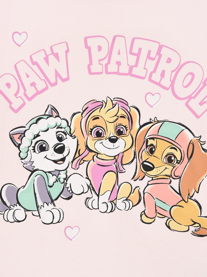 2-delige lange pyjamaset 'Pat' Patrouille' - Meisje Rose - Kiabi