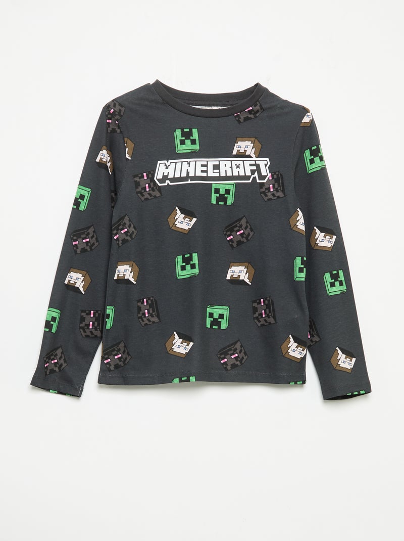 2-delige 'Minecraft' pyjama Blauw - Kiabi