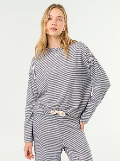 2-delige pyjama - Sweater + broek - Kiabi
