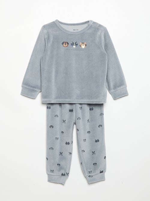 2-delige pyjama - Sweater + broek - Kiabi
