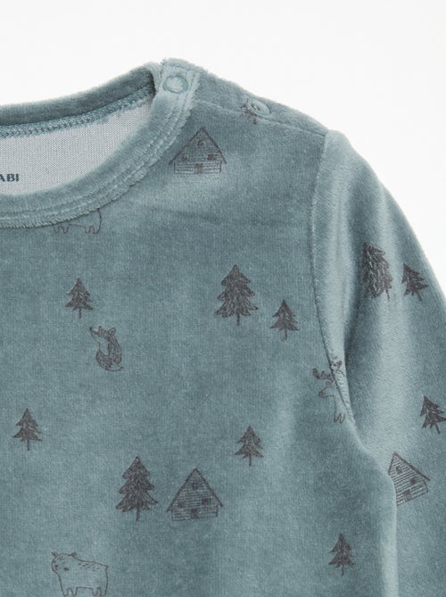 2-delige pyjama - Sweatshirt + broek - Kiabi