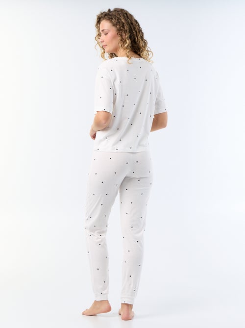 2-delige pyjama - T-shirt + broek - Kiabi