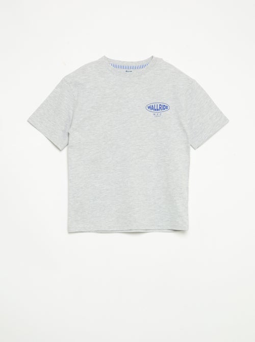 2-delige pyjama - T-shirt met korte mouwen + broek - Kiabi