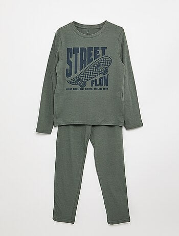 2-delige pyjama - T-shirt met lange mouwen + broek