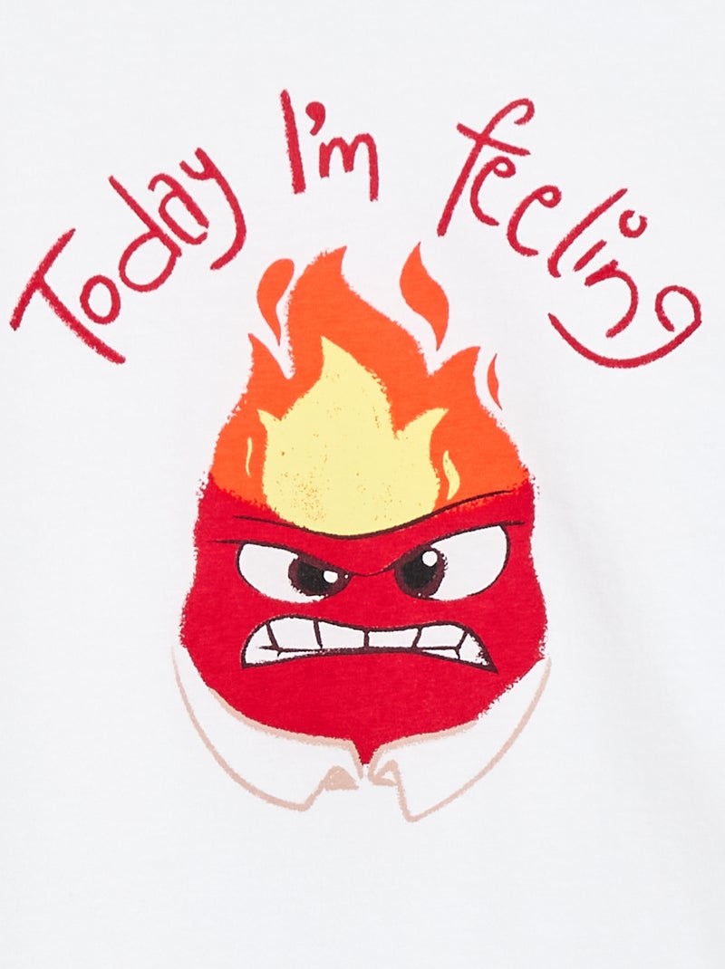 2-delige pyjama 'Disney' short + T-shirt Wit - Kiabi