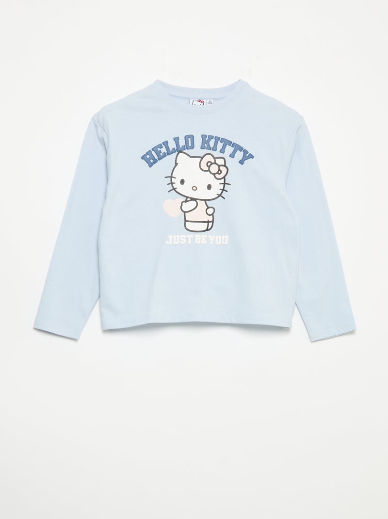 2-delige pyjama 'Hello Kitty' Blauw - Kiabi