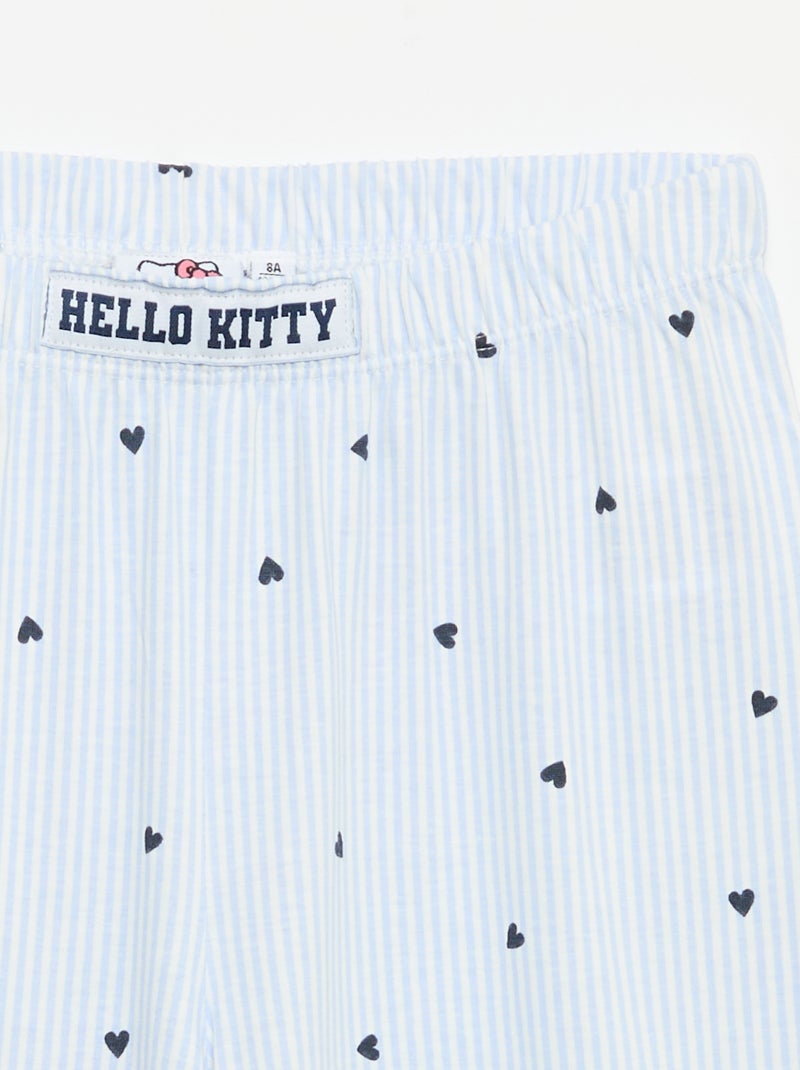 2-delige pyjama 'Hello Kitty' Blauw - Kiabi