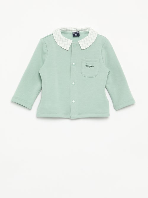 2-delige pyjama met fluweellook - Kiabi 2-delige pyjama met fluweellook - Kiabi