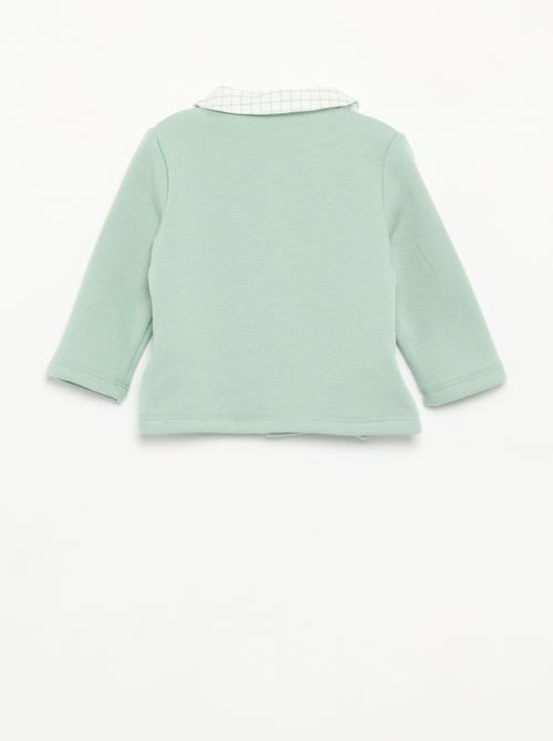 2-delige pyjama met fluweellook - Kiabi 2-delige pyjama met fluweellook - Kiabi