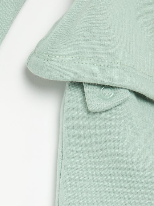 2-delige pyjama met fluweellook - Kiabi 2-delige pyjama met fluweellook - Kiabi