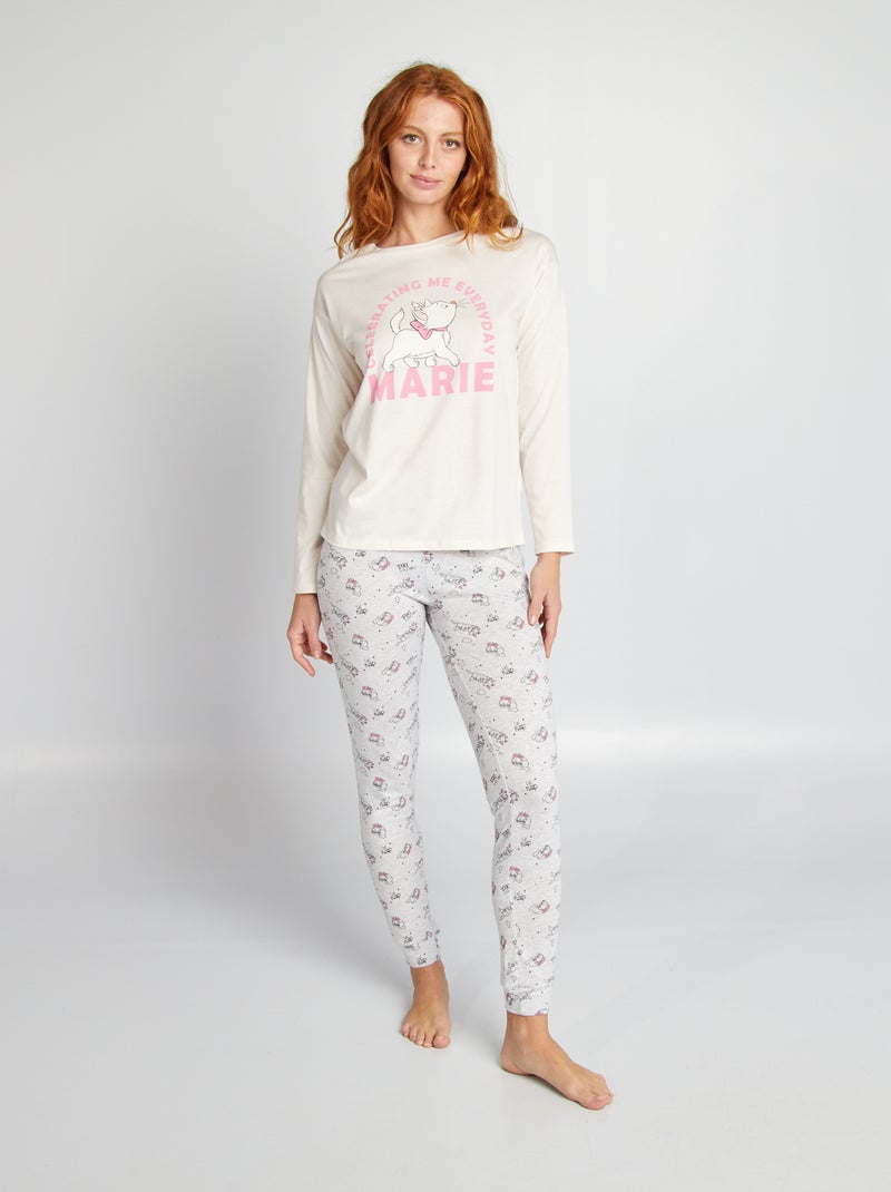 2-delige pyjama 'The Nightmare Before Christmas' GRIJS - Kiabi