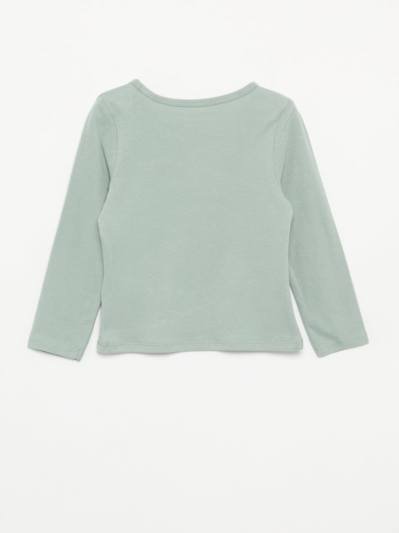 2-delige pyjama van jerseytricot Blauw - Kiabi